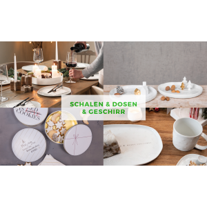 Schalen &amp; Dosen &amp; Geschirr