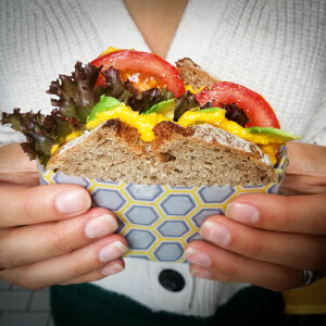 Bee Goodies 2er Pack Frischhalte-Wraps