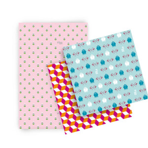 Bee Goodies 3er Pack Frischhalte-Wraps