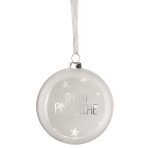 Weihnachtszauber Medaillon Oh du Fröhliche