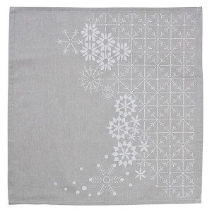 Wintertafel Stoffserviette dunkel 2er Set