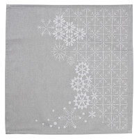 Wintertafel Stoffserviette dunkel 2er Set