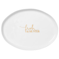 Teller oval Froh & Munter