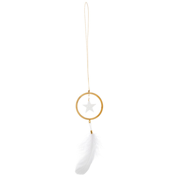 Goldstern Anhänger klein mit Stern
