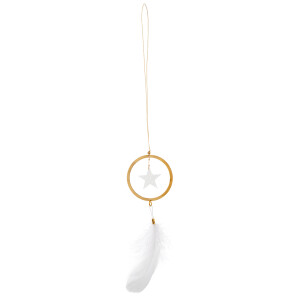 Goldstern Anhänger klein mit Stern