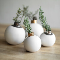 Schneebal Vase gold gross