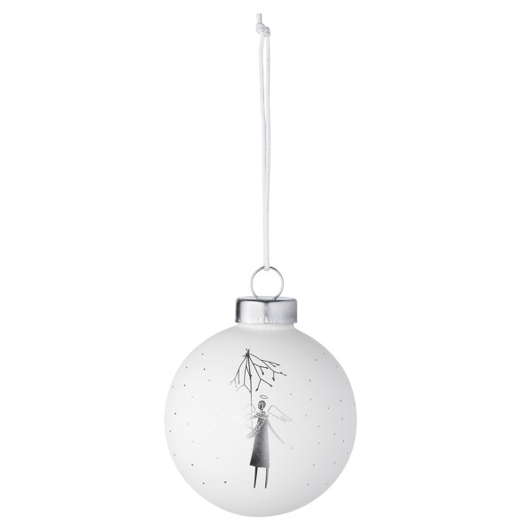 Winterwunderland Kugel Mistelzweig