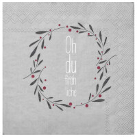 Serviette Oh du fröhliche
