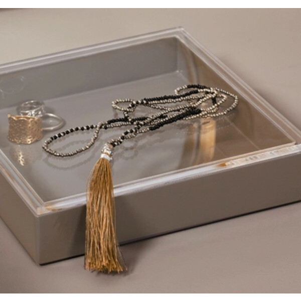Plexi Deckel zu Tablett