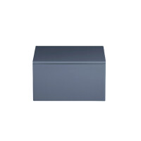 Mojoo - Lackbox mit Deckel indigo