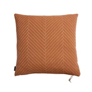 OYOY Kissen Herringbone Caramel