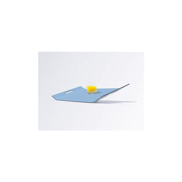 Tablett-hellblau-Rechteckig-Glas