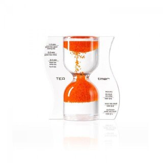 Sanduhr-orange-Tea Timer