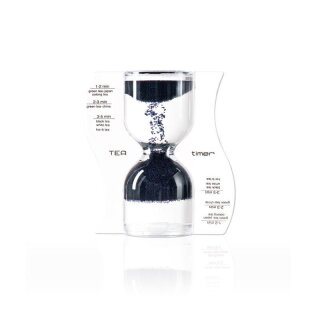 Sanduhr Tea Timer Black