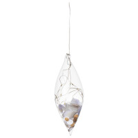 LED Zauberzapfen gold/weiss