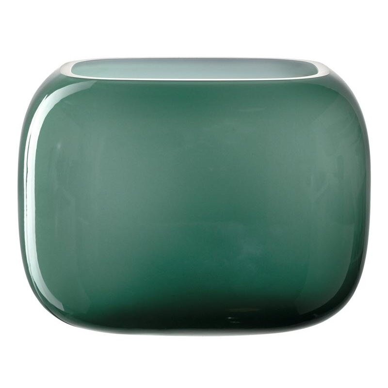Leonardo Vase Milano grün Höhe 13cm