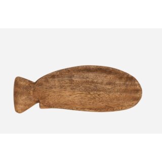 Tablett Fischform Holz