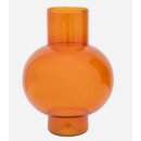 Vase recyceltes GlasTummy A orange
