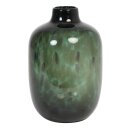 Vase Glas dunkelgrün H25cm