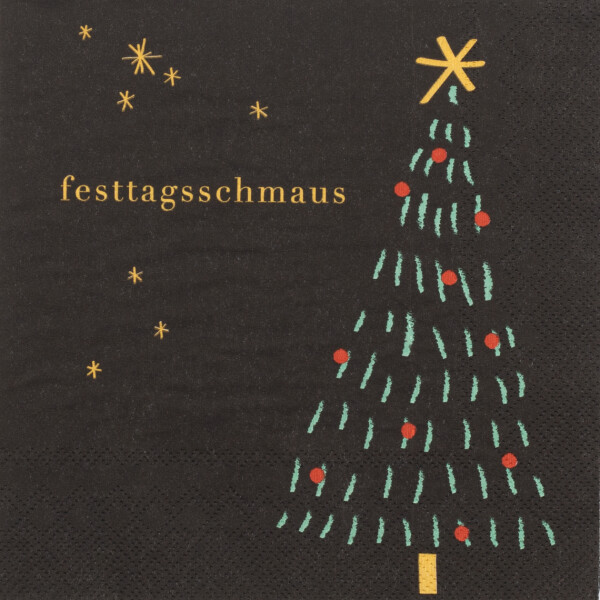 Serviette Festtagsschmaus