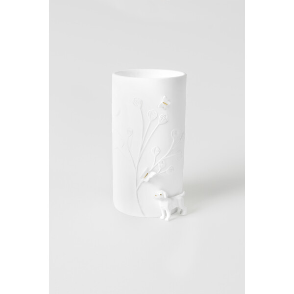 Vase Hund stehend